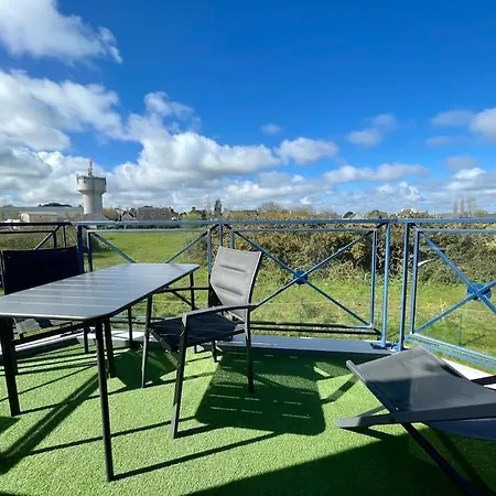 Bel Appartement Expose Sud-Ouest Avec Terrasse Carantec Buitenkant foto